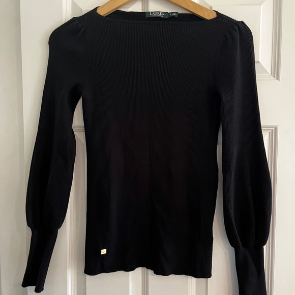 Ralph Lauren Ribbed Knit Top - Picture 1 of 5
